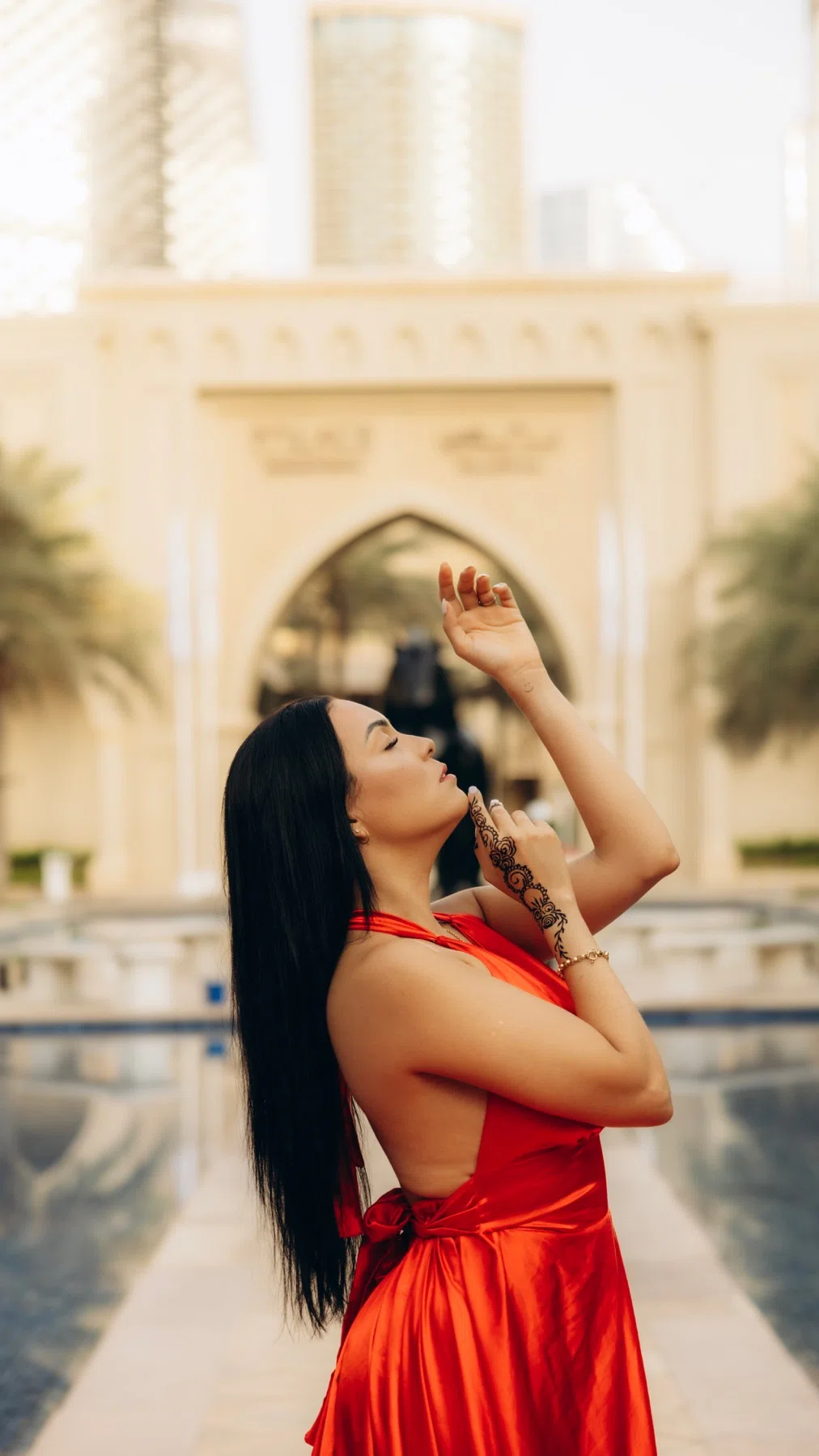 Single Flying Dress photography