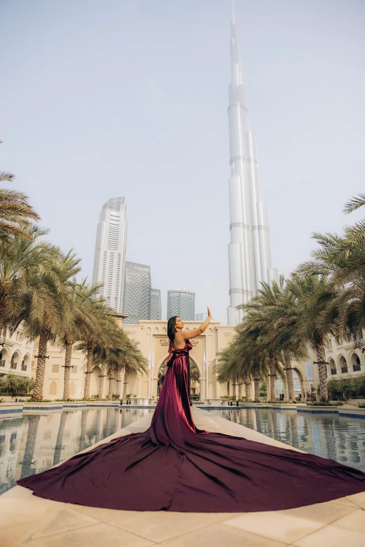 Single Flying Dress photography
