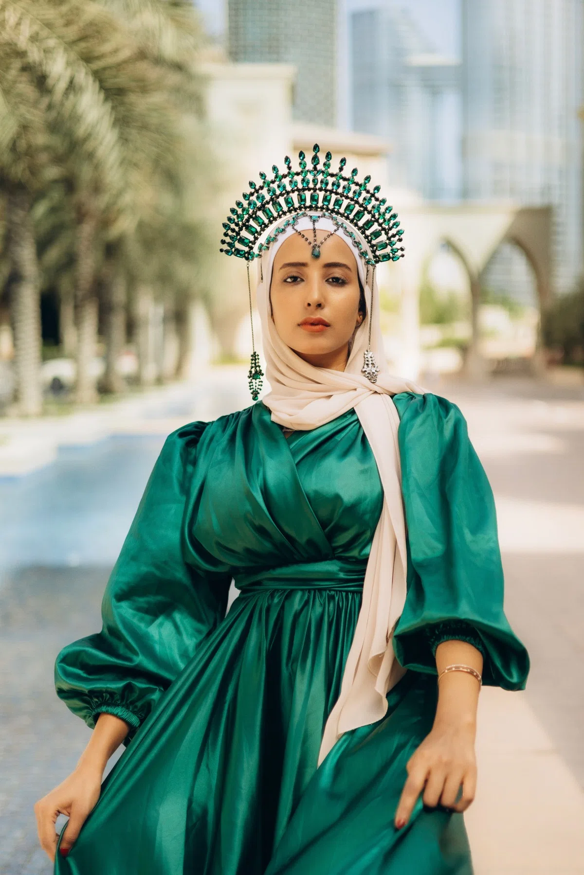 Single Flying Dress photography