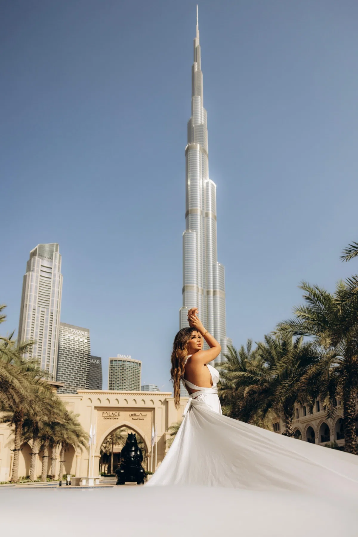 Single Flying Dress photography