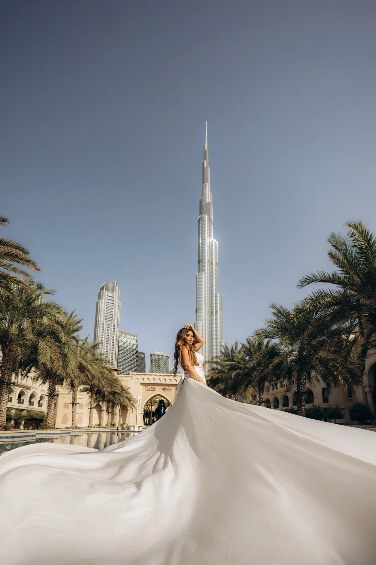 Single Flying Dress photography