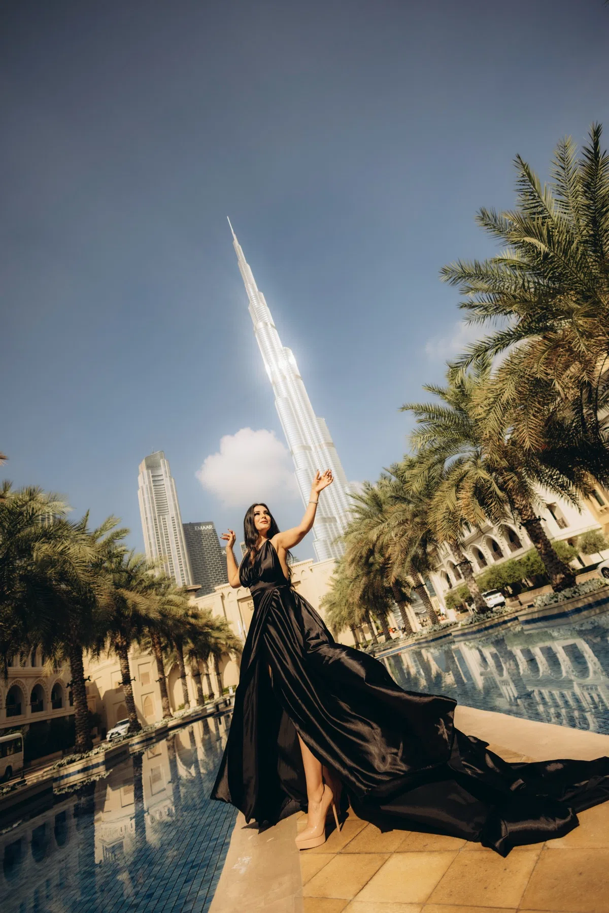 Single Flying Dress photography