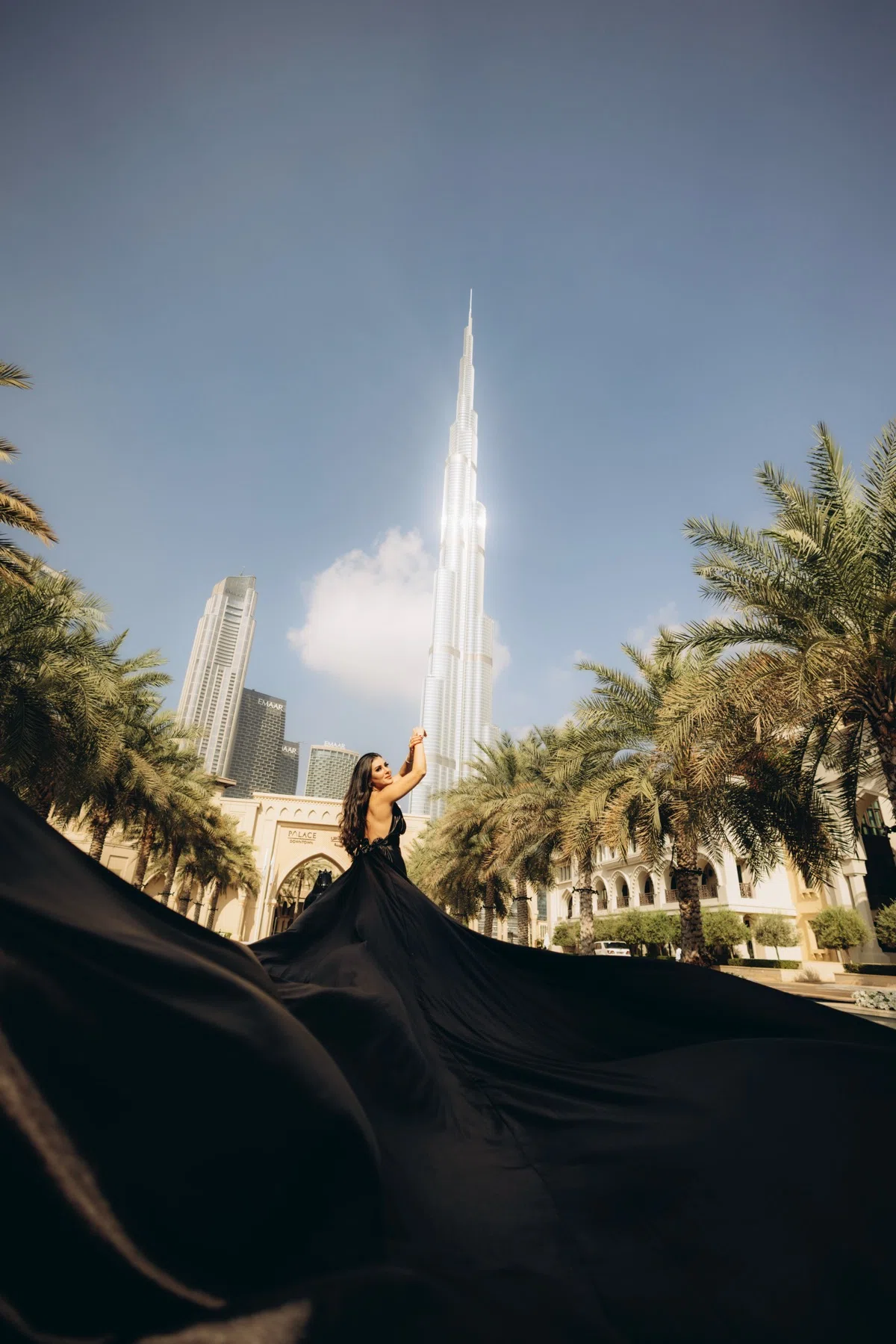 Single Flying Dress photography