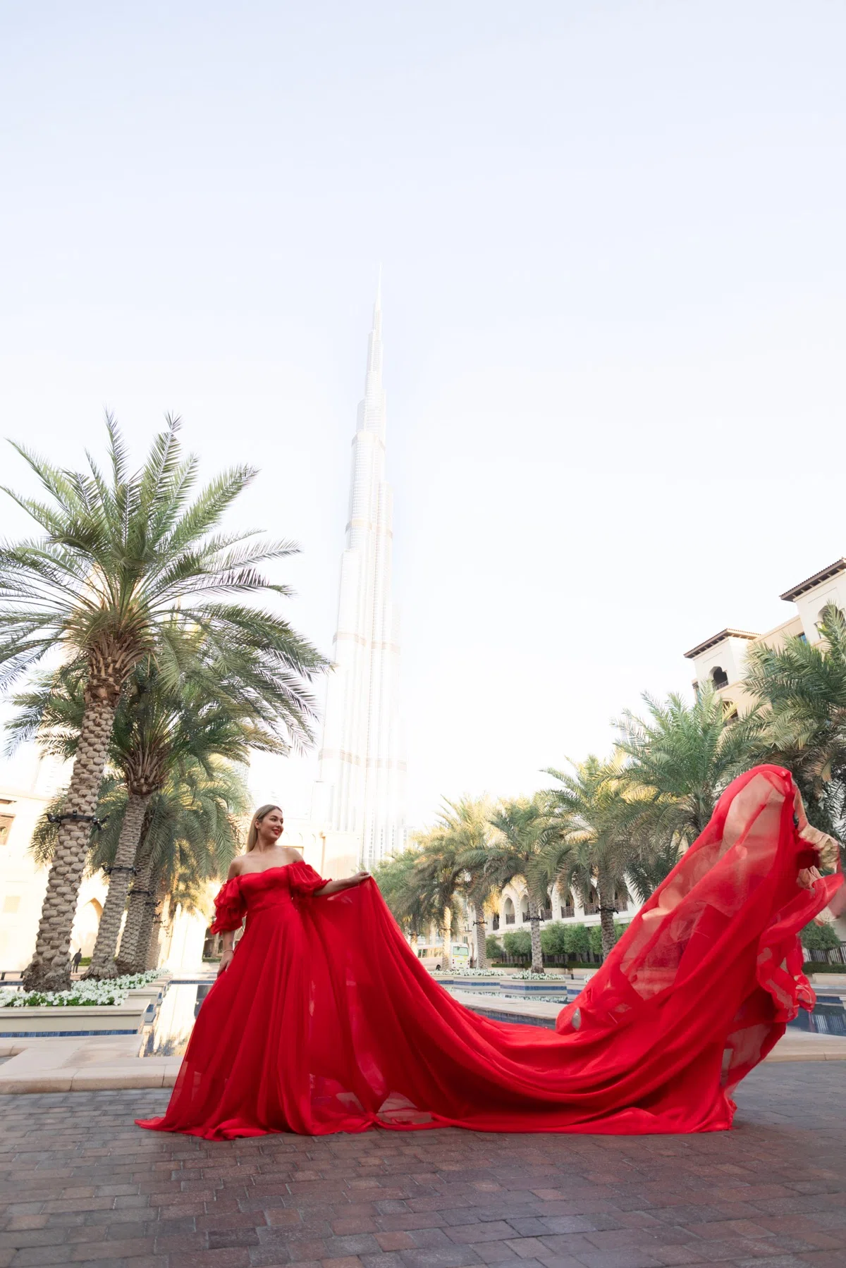 Single Flying Dress photography